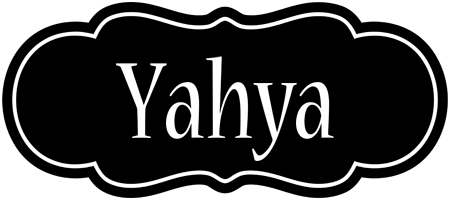 Yahya welcome logo