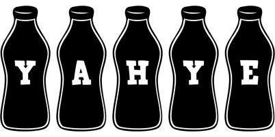 Yahye bottle logo