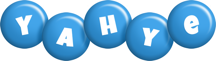 Yahye candy-blue logo