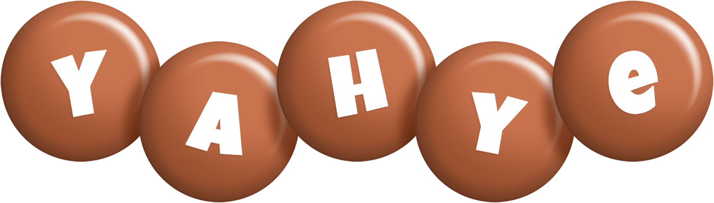 Yahye candy-brown logo