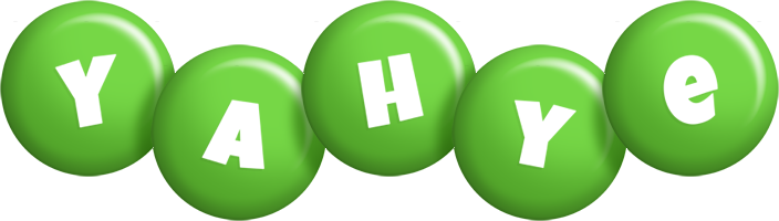 Yahye candy-green logo