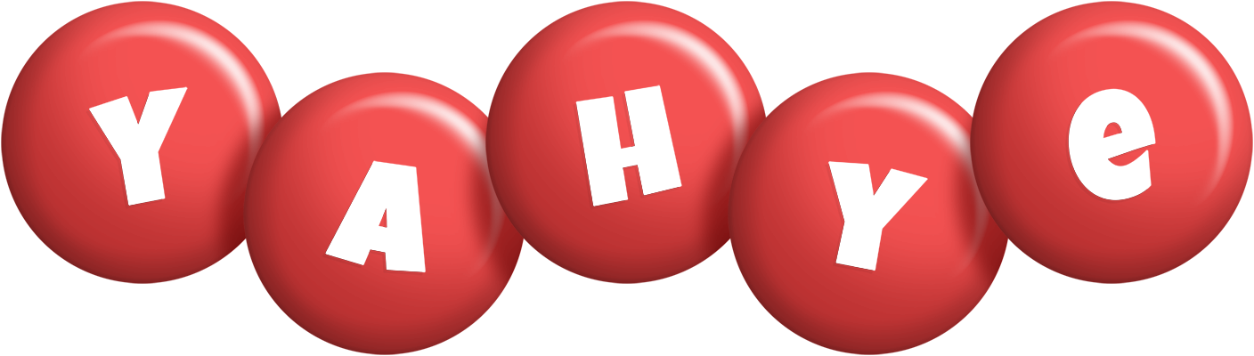 Yahye candy-red logo