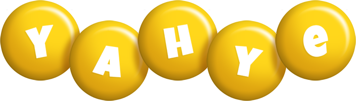 Yahye candy-yellow logo