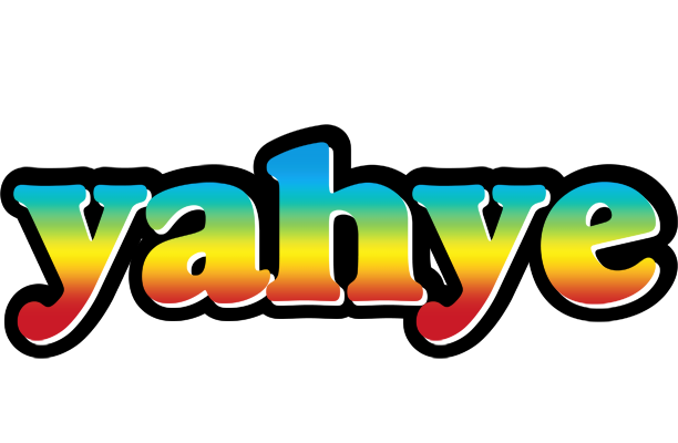 Yahye color logo