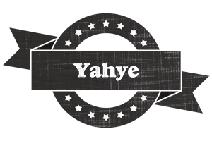 Yahye grunge logo