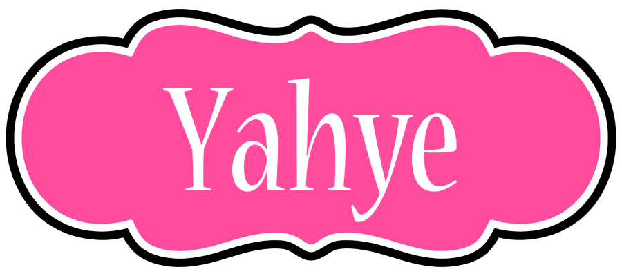 Yahye invitation logo