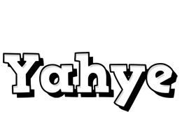 Yahye snowing logo