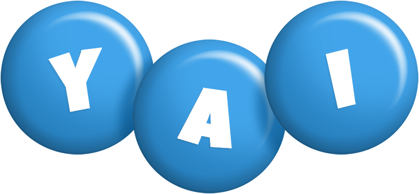 Yai candy-blue logo