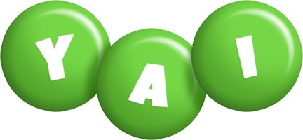 Yai candy-green logo