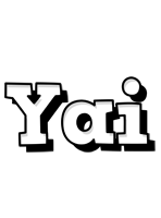 Yai snowing logo