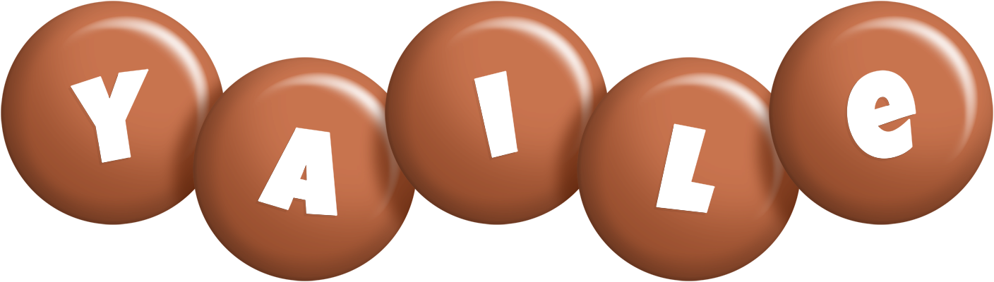 Yaile candy-brown logo