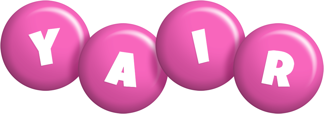 Yair candy-pink logo