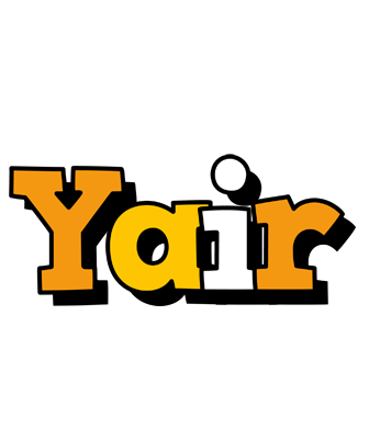 Yair cartoon logo