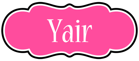 Yair invitation logo