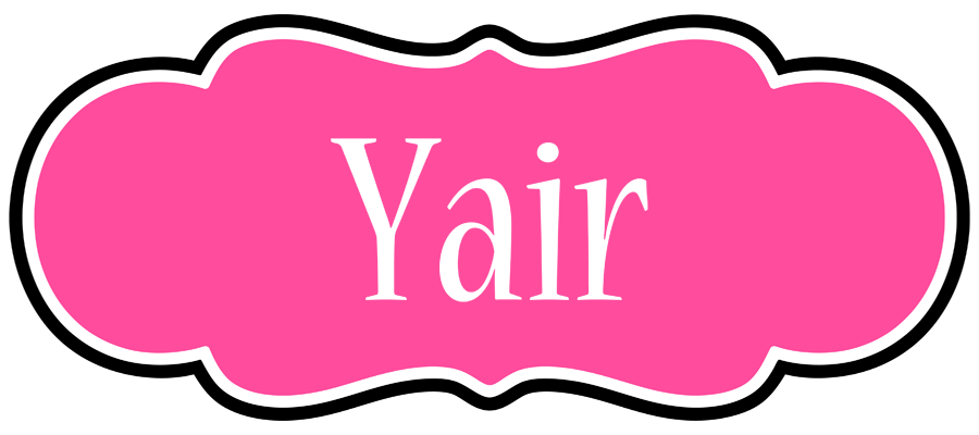 Yair invitation logo