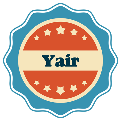 Yair labels logo