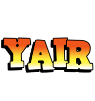 Yair sunset logo