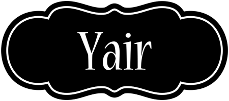 Yair welcome logo