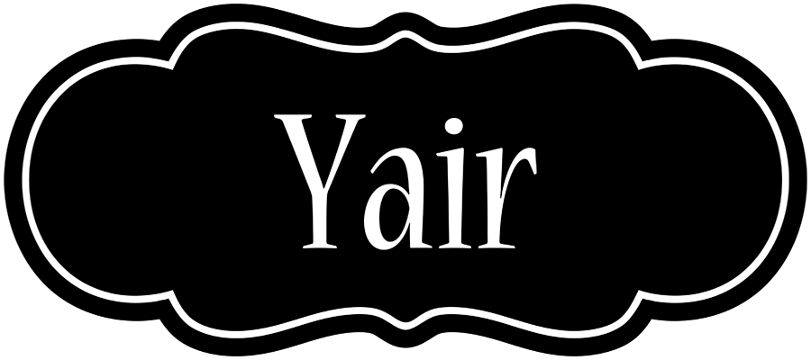 Yair welcome logo