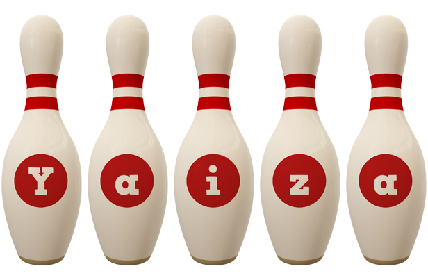 Yaiza bowling-pin logo