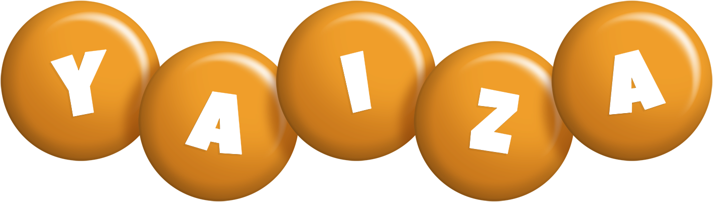 Yaiza candy-orange logo