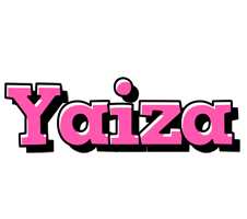 Yaiza girlish logo