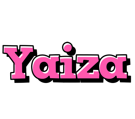 Yaiza girlish logo