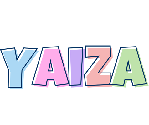 Yaiza pastel logo