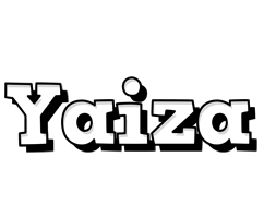 Yaiza snowing logo