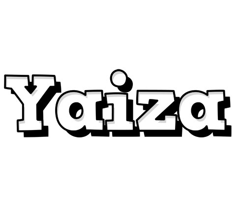 Yaiza snowing logo