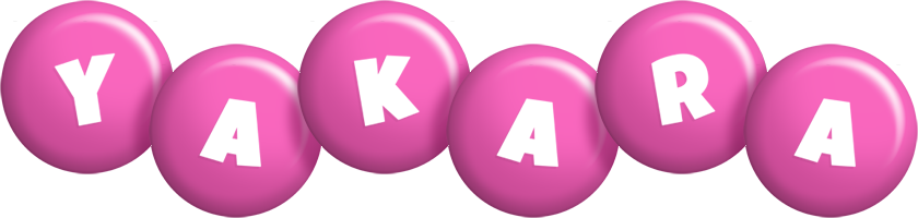 Yakara candy-pink logo