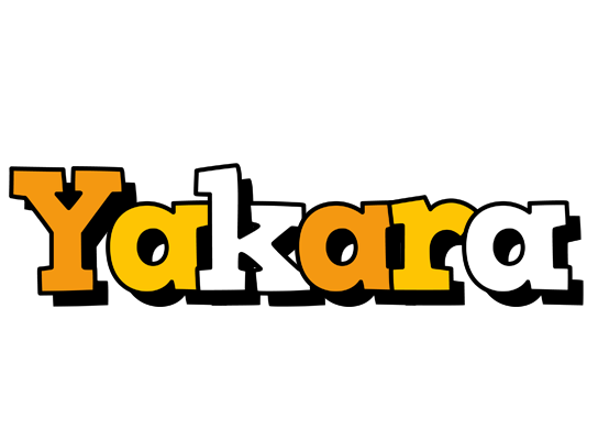 Yakara cartoon logo