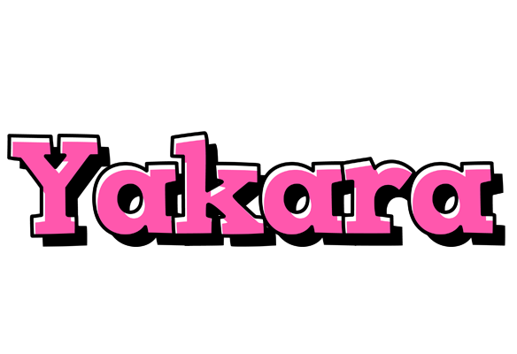 Yakara girlish logo
