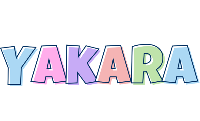 Yakara pastel logo
