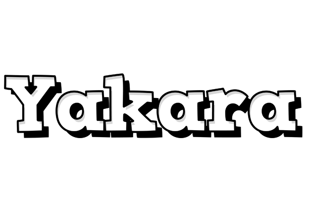 Yakara snowing logo