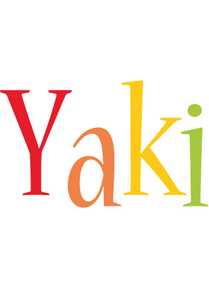 Yaki birthday logo