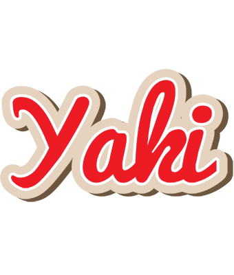 Yaki chocolate logo