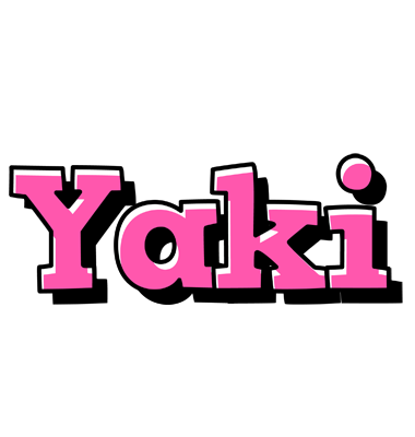 Yaki girlish logo