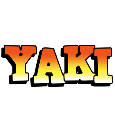 Yaki sunset logo
