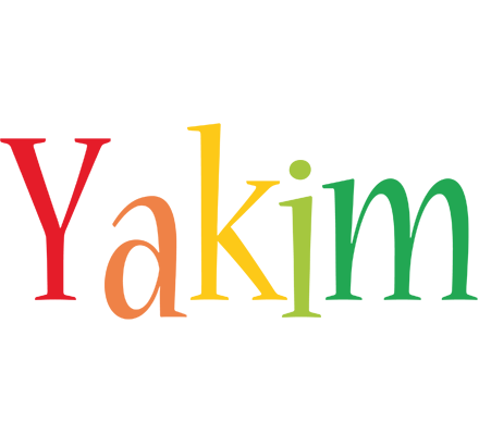 Yakim birthday logo