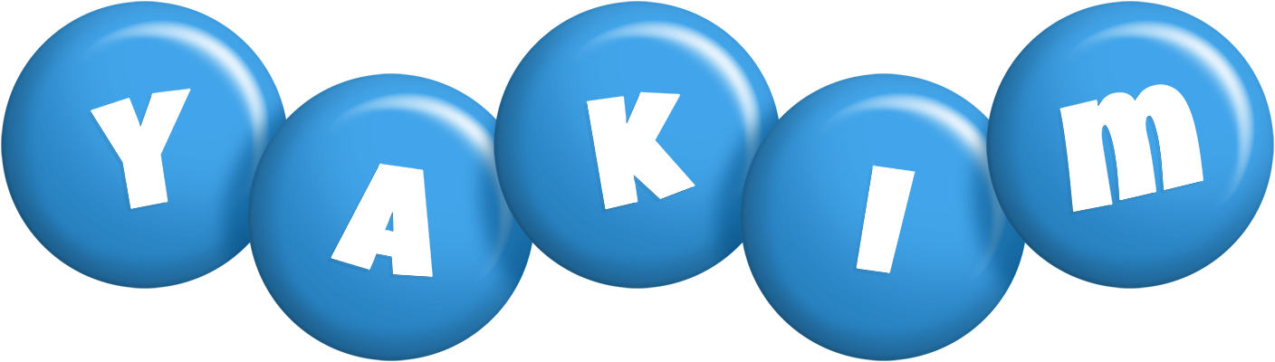 Yakim candy-blue logo