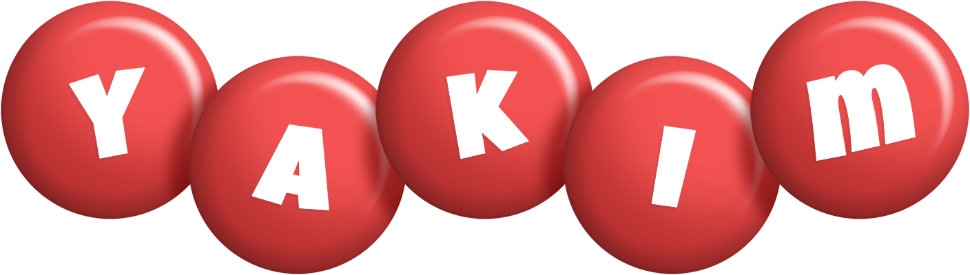 Yakim candy-red logo