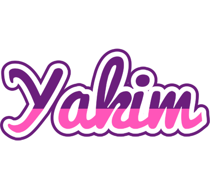 Yakim cheerful logo