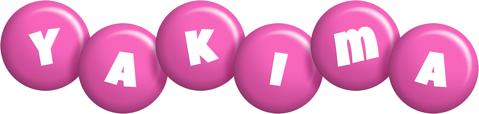 Yakima candy-pink logo