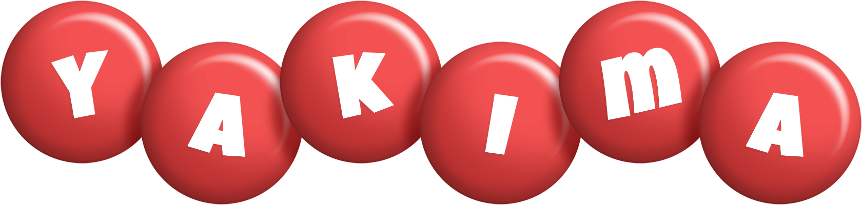Yakima candy-red logo