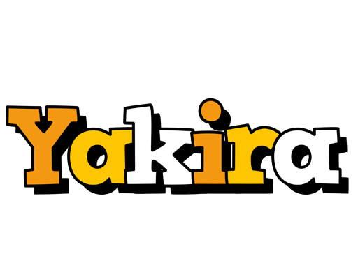 Yakira cartoon logo