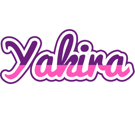 Yakira cheerful logo