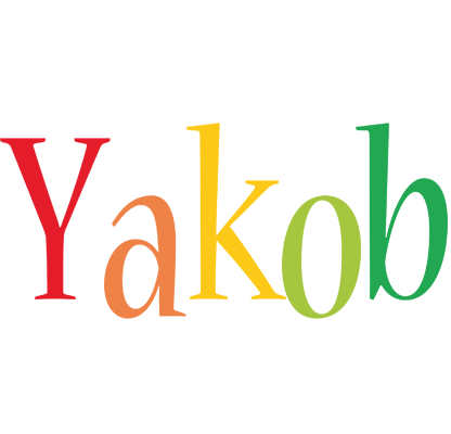Yakob birthday logo