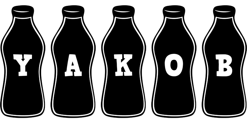 Yakob bottle logo