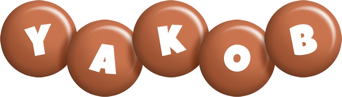 Yakob candy-brown logo